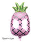 Fruit Foil Balloon Set Watermelon Pineapple Strawberry 5pcs 12