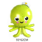 Marine Fish Foil Balloon Set Party Decoration 5pcs 10