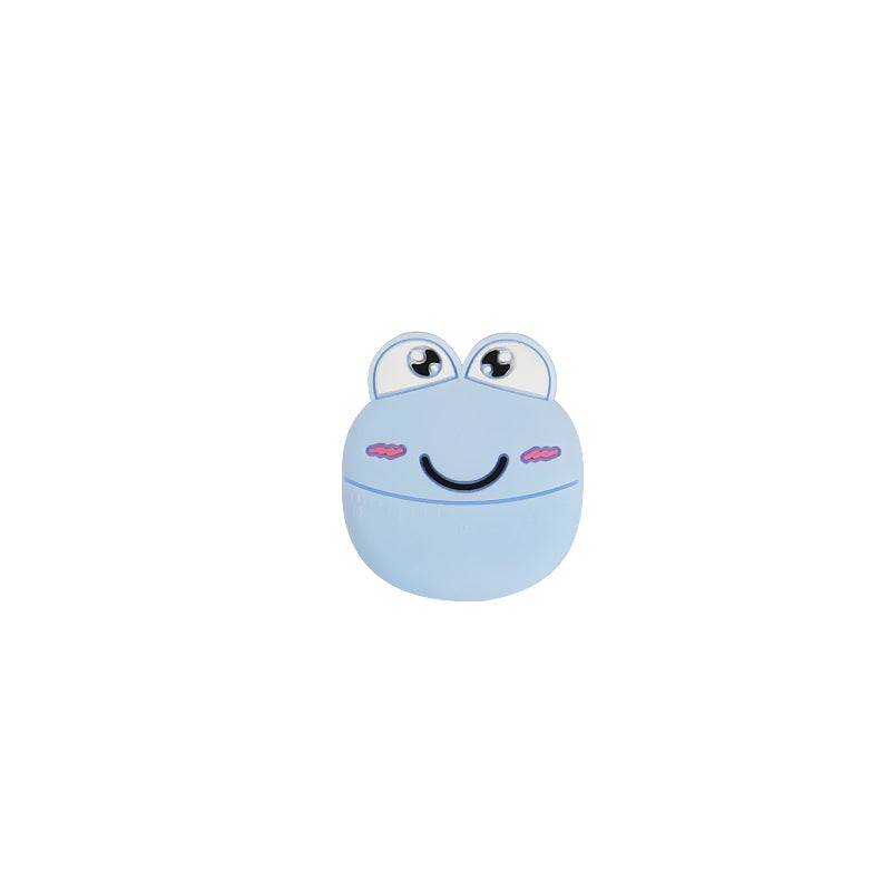 Silicone Focal Beads Cartoon Frog Character Front Facing 9