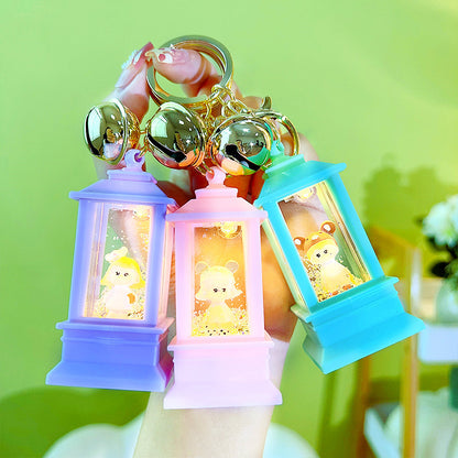 Lighthouse Girl Acrylic Keychain Lantern Charm 2