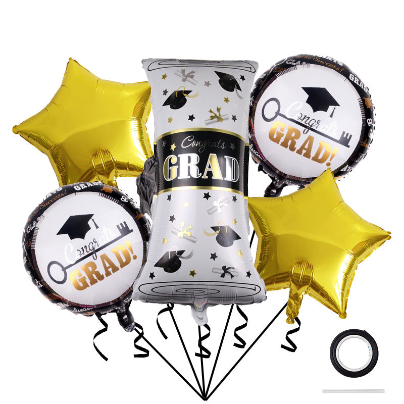Graduation Foil Balloon Set Party Decoration 1Set 14