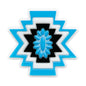 20Pcs Silicone Focal Beads Cartoon Wormhole Geometric Starburst Design 6