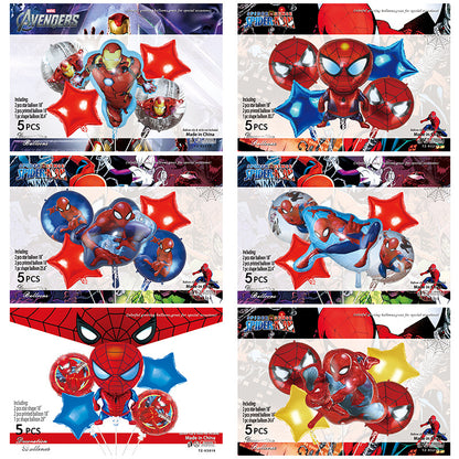 Cartoon Character Foil Balloon Set Kids Party Decoration 2 Sets 2