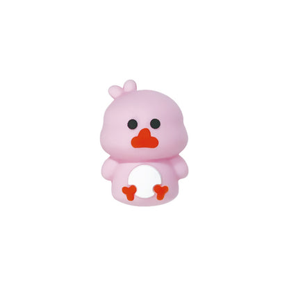 Silicone 3D Focal Beads Cartoon Chicken Side Profile 3