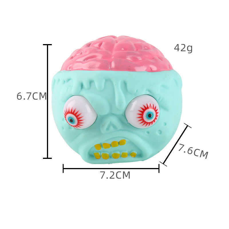 PVC Halloween Eyes Popping Out Squishy Sensory Stress Ball Toy 10
