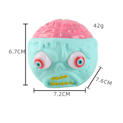 PVC Halloween Eyes Popping Out Squishy Sensory Stress Ball Toy 10