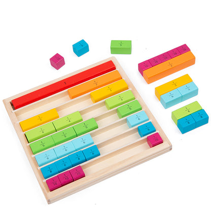 Wooden Montessori Toys Decimal Stick Educational Toy 2