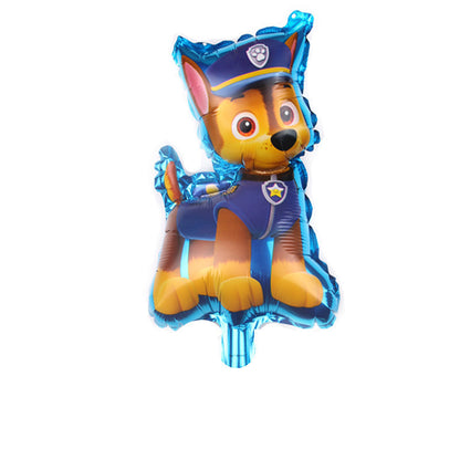 Mini Dog Character Foil Balloons Birthday Party Decoration 50pcs 7