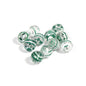 10pcs 16mm Striped Round Acrylic Beads for Jewelry Making 6