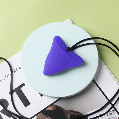 Silicone Baby Shark Teething Chew Necklace 4.9 x 5cm 6