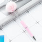 Plush Pom-pom Beadable Ballpoint Pens 15.5 x 0.8cm DIY Craft Supplies 11