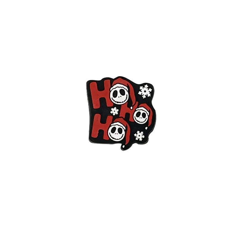 Silicone Focal Beads Cartoon Halloween Series Side Profile 8
