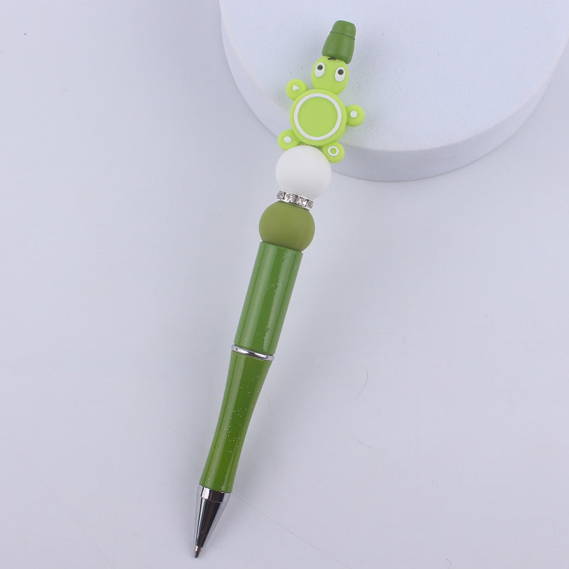 Animal Silicone Beaded Pens Handmade Novelty Ballpoint Pen Gift 34