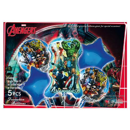 Cartoon Character Foil Balloon Set Kids Party Decoration 2 Sets 71