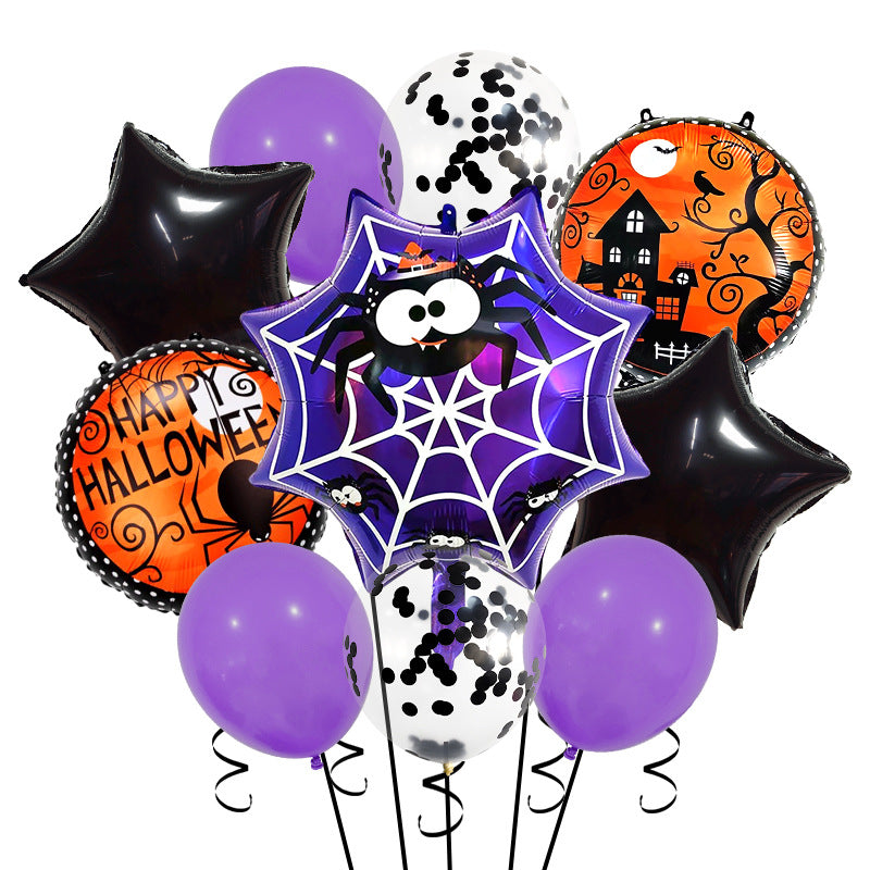 Halloween Foil Balloon Set Party Decoration 20x15x1.5cm 10