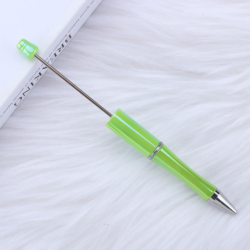 Handle Gradient Color Beadable Ballpoint Pens DIY Rainbow Opal Craft Supplies 5