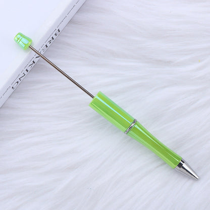 Handle Gradient Color Beadable Ballpoint Pens DIY Rainbow Opal Craft Supplies 5