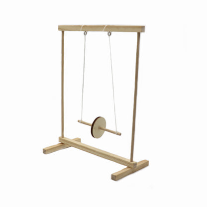Wooden DIY Roll Pendulum Montessori Toy Educational Activity 5