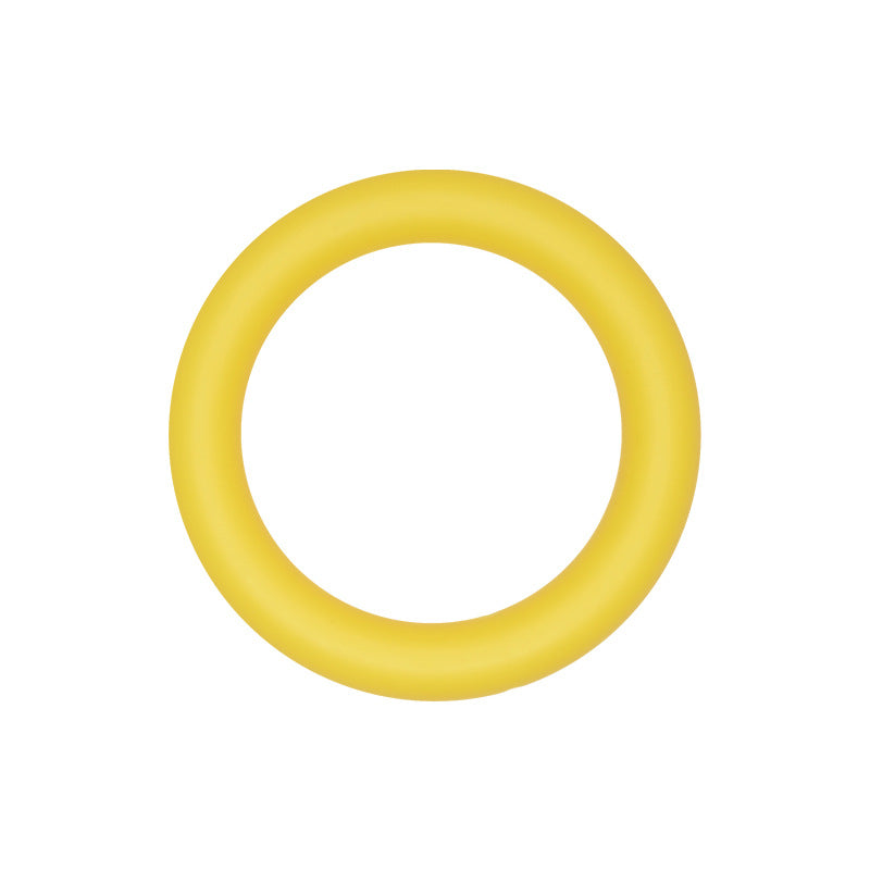 65mm Silicone Beads Solid Color Round Rings 17