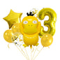 Pocket Monster Duck Foil Balloon Set Party Decoration 20x15cm 16