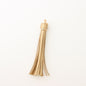 PU Leather Tassel Keychain with Buckle Charm for Women 10