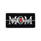 20Pcs Silicone Focal Beads Love Dad Or Mom Rectangular Design 8