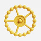 Silicone Teething Rings Baby Chew Toy 2 Pack 9.5cm 13