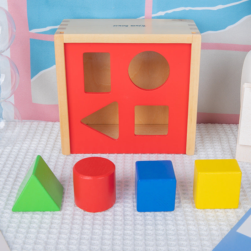 Wooden Montessori Toys Hammering Peg Wooden Educational Toy 4