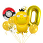Pocket Monster Duck Foil Balloon Set Party Decoration 20x15cm 13