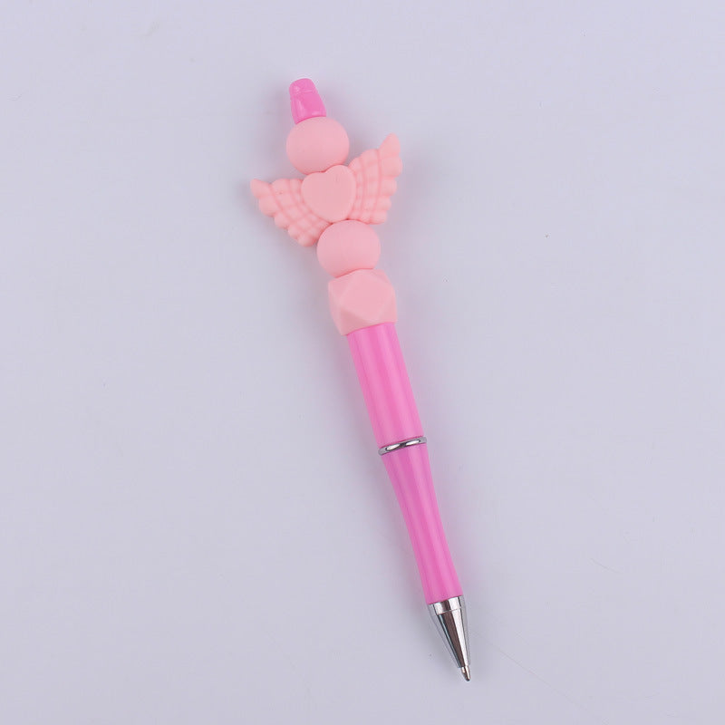 Angel Silicone Beaded Pens Handmade Gift Office School Supplies 3