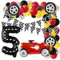 Racing Theme Classic Car Foil Balloon Set Birthday Party Decoration 9