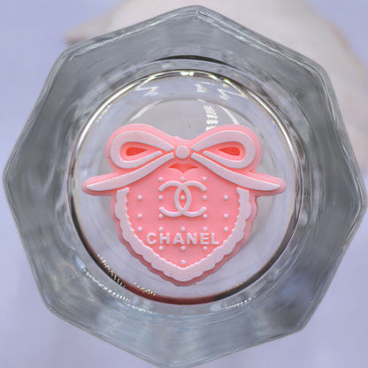 20Pcs Silicone Focal Beads Love Bow Hairpin Design 9