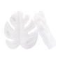 20pcs Silicone Focal Beads Leaf Shape Cutout Design 5