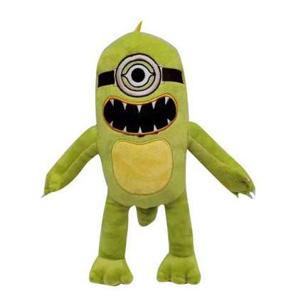 Toothed Monster Plush Toy Soft Stuffed Animal Doll Set 8