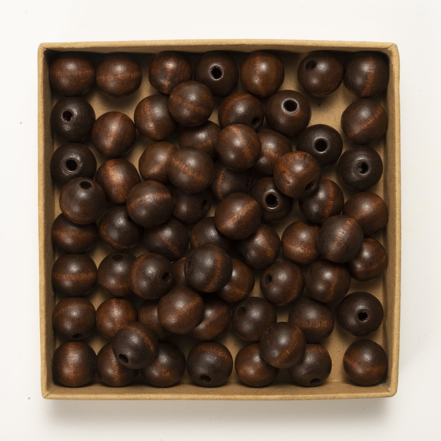 50pcs 16mm Colored Round Wooden Beads Jewelry Making DIY Craft 20