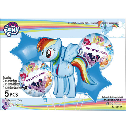 Cartoon Character Foil Balloon Set Kids Party Decoration 2 Sets 47