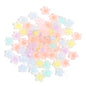 100 Pack Transparent Multi-Style Acrylic Beads Bracelet Accessories 89