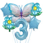 Butterfly Foil Balloon Set Birthday Party Decoration 40 Inch 5