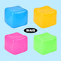 TPR Jelly Ice Cube Squishy Toy 5.5cm Sensory Stress Ball 9