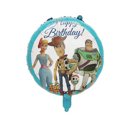 Toy Story Buzz Lightyear Foil Balloon Set Party Decoration 5pcs 14