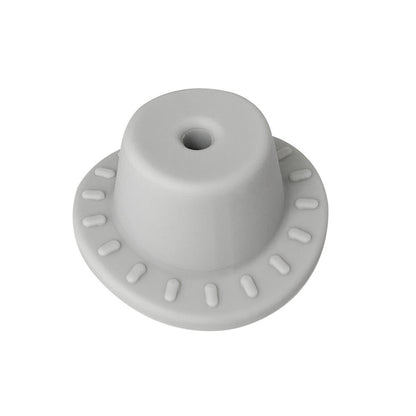 20pcs Silicone Focal Beads Hats Round Brim Design 12