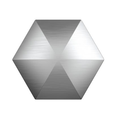 Metal Fingertip Gyro Fidget Toy Square and Hexagon Shapes 6