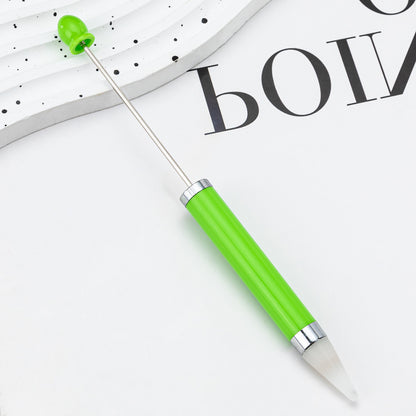 Beadable Point Drill Nail Wax Head Bead Pen Plastic DIY Craft Supplies 16