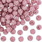 20pcs 16mm Clay Rhinestone Beads Mix Colors DIY Jewelry Making 21