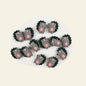 Silicone Focal Beads Cartoon Hedgehog Side Profile Design 7