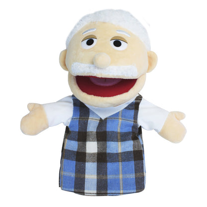 Plush Family Hand Puppets Open Mouth Storytelling Pretend Play Toy 6
