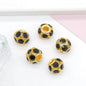 50pcs 8mm Metal Hollow Rhinestone Spacer Beads Silver and Gold 19