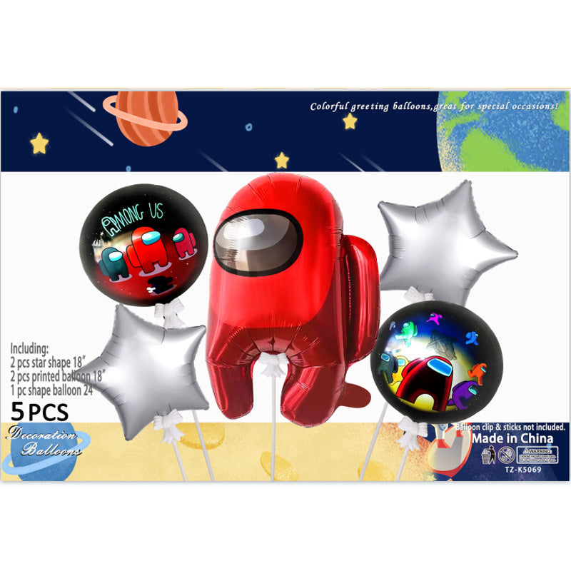 Mermaid Foil Balloon Set Kids Birthday Party Decoration 2 Sets 53