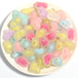 100 Pack Transparent Multi-Style Acrylic Beads Bracelet Accessories 93