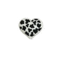20Pcs Silicone 3D Focal Beads Love Leopard Heart Pattern 6